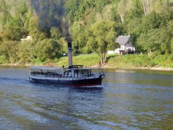 Dampferfahrt auf der Elbe